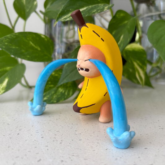 BANANA CRYBABY FIGURINE