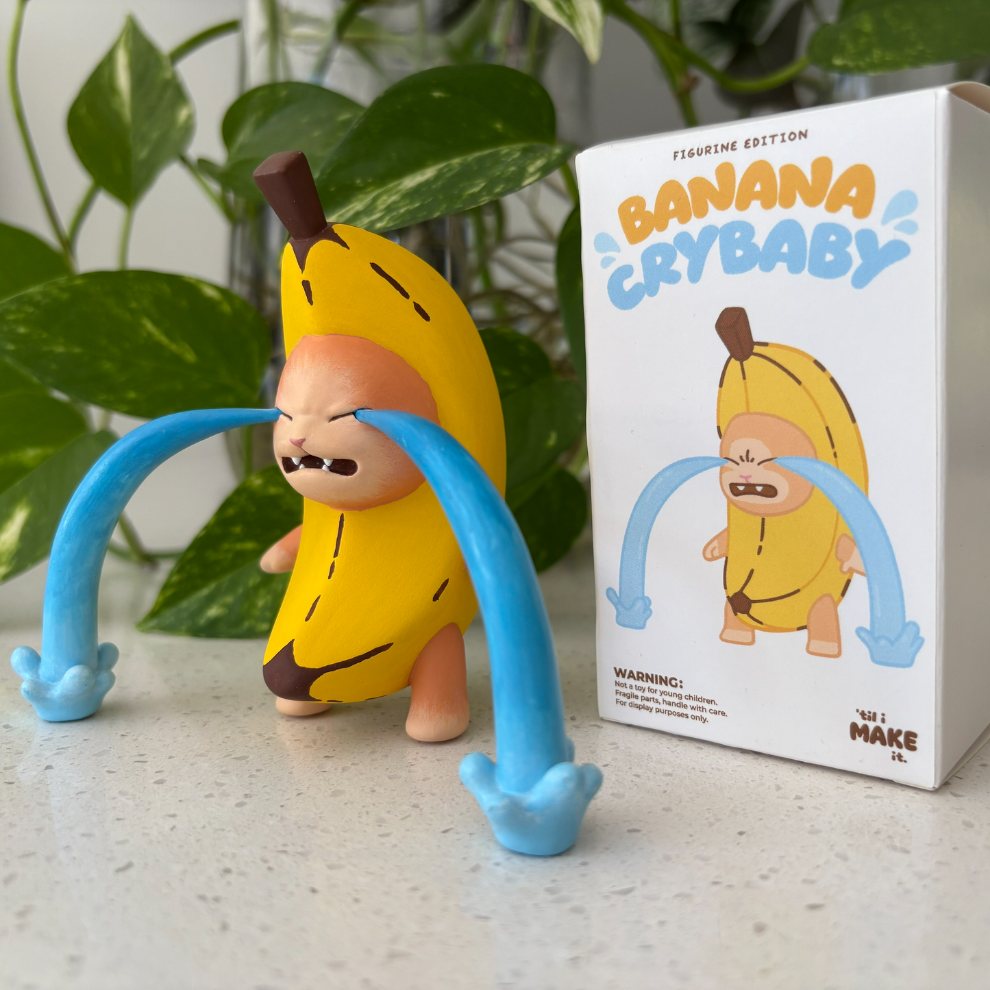 BANANA CRYBABY FIGURINE