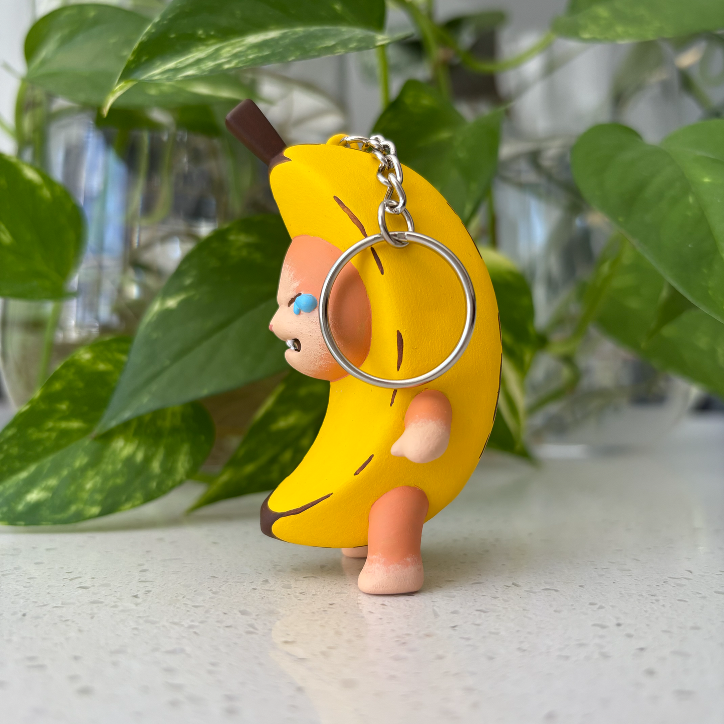 BANANA CRYBABY KEYCHAIN