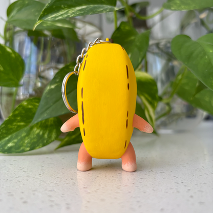 BANANA CRYBABY KEYCHAIN