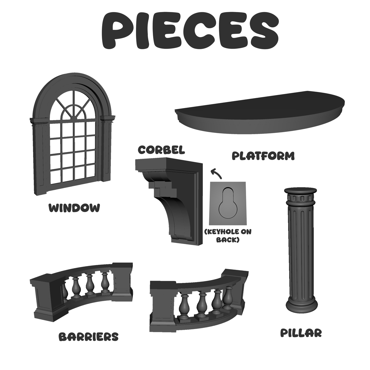 RENAISSANCE TRINKET SHELF (DIGITAL DOWNLOAD)
